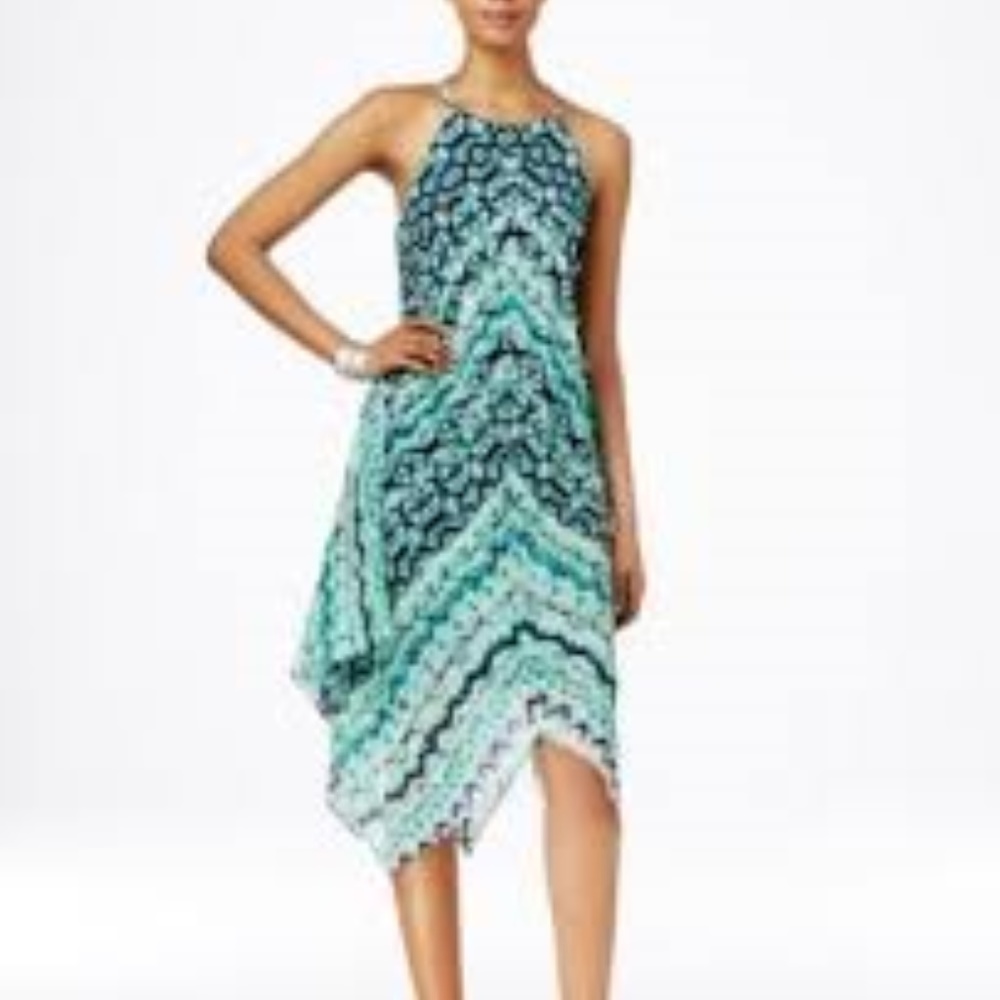 NWT INC International Concepts Handkerchief Dress